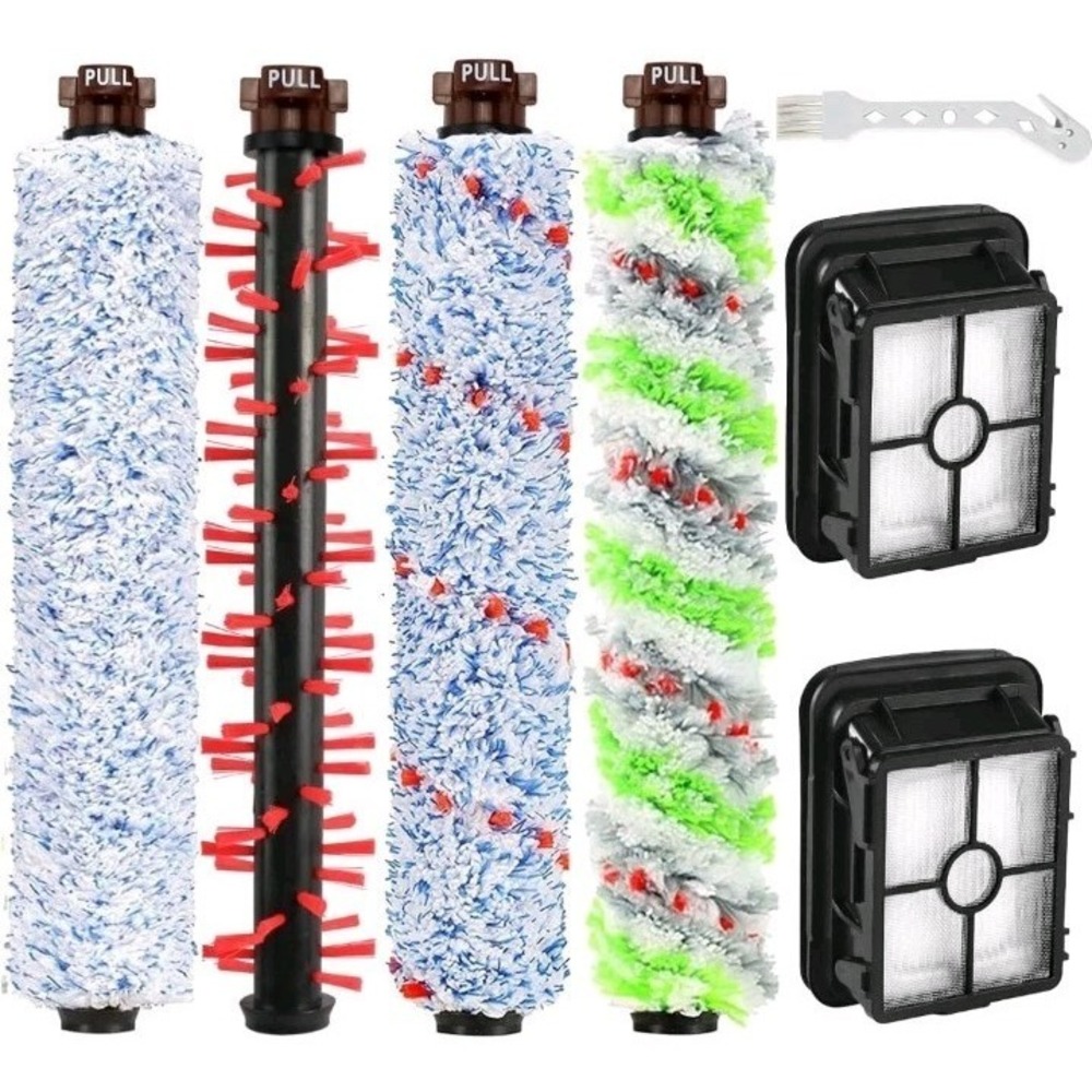 1785A 2306A CROSS WAVE Brush Roll & 1866 Filter Replacement for Bissell...